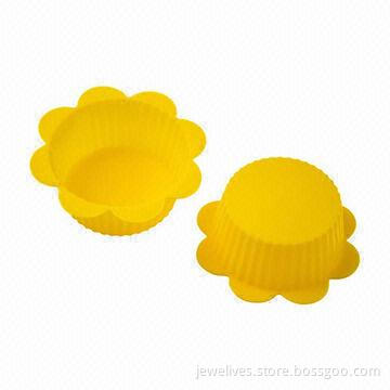 Mini Yellow Flower Silicone Bakeware Pans